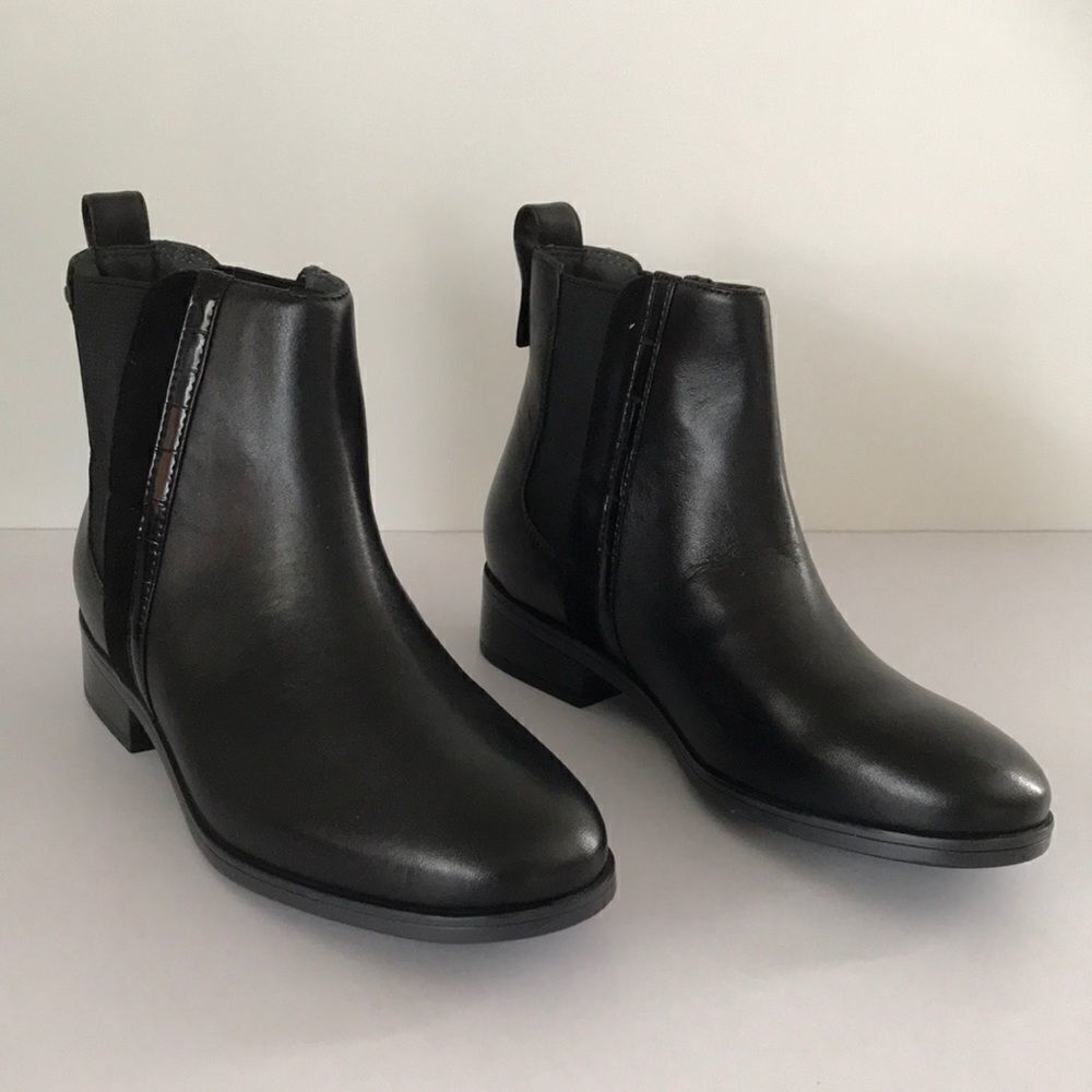 Rockport Larkyn Chelsea Leather Ankle Boots